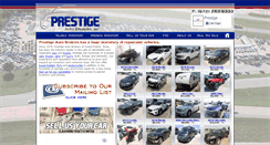 Desktop Screenshot of prestigeautobrokers.com